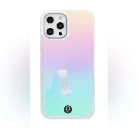 Loopy Case Cell Phones & Accessories Loopy Iphone 2 Pro Max Phone Case Pearl Iridescent